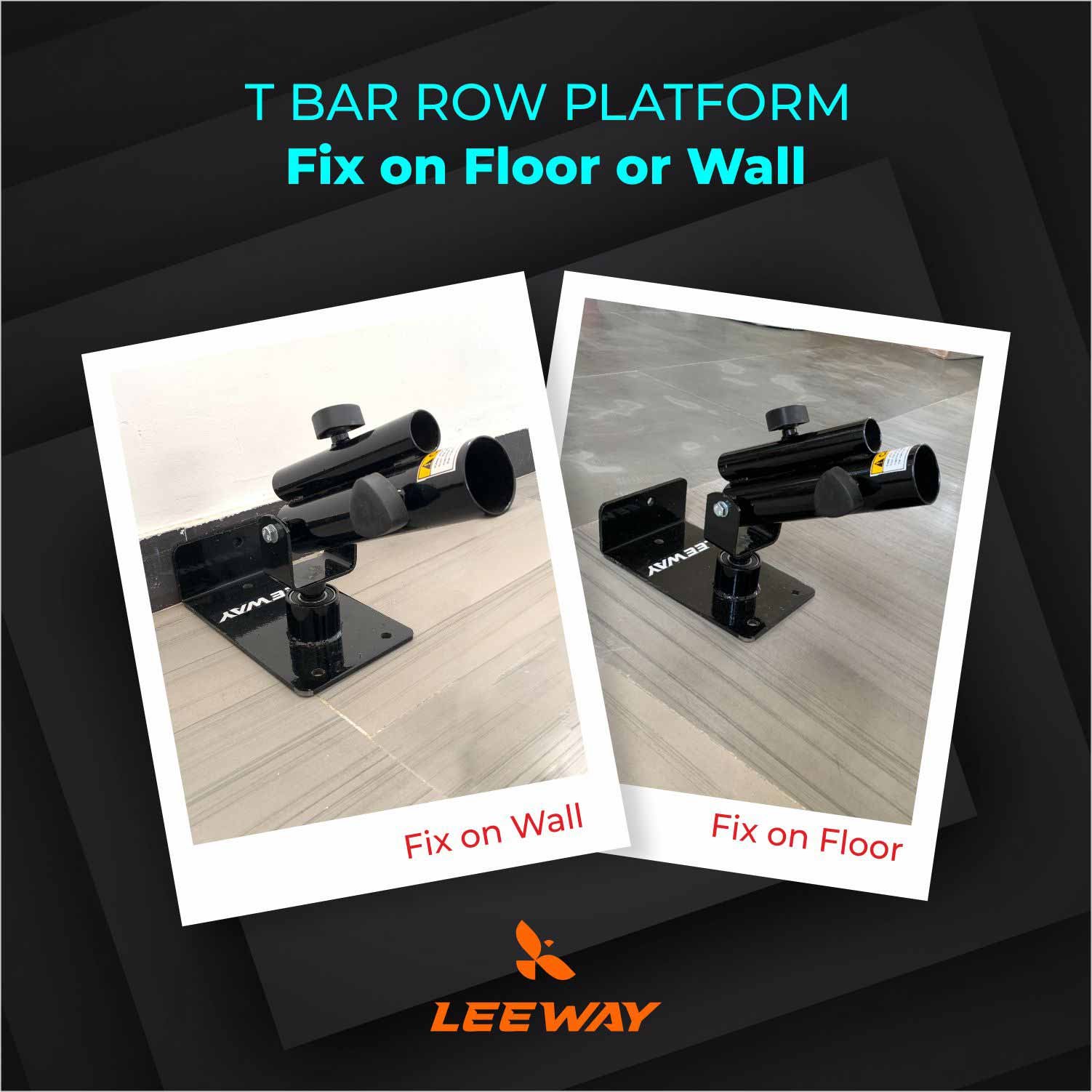 T bar row equipment for Floor or Wall T bar row equipment for Floor or Wall