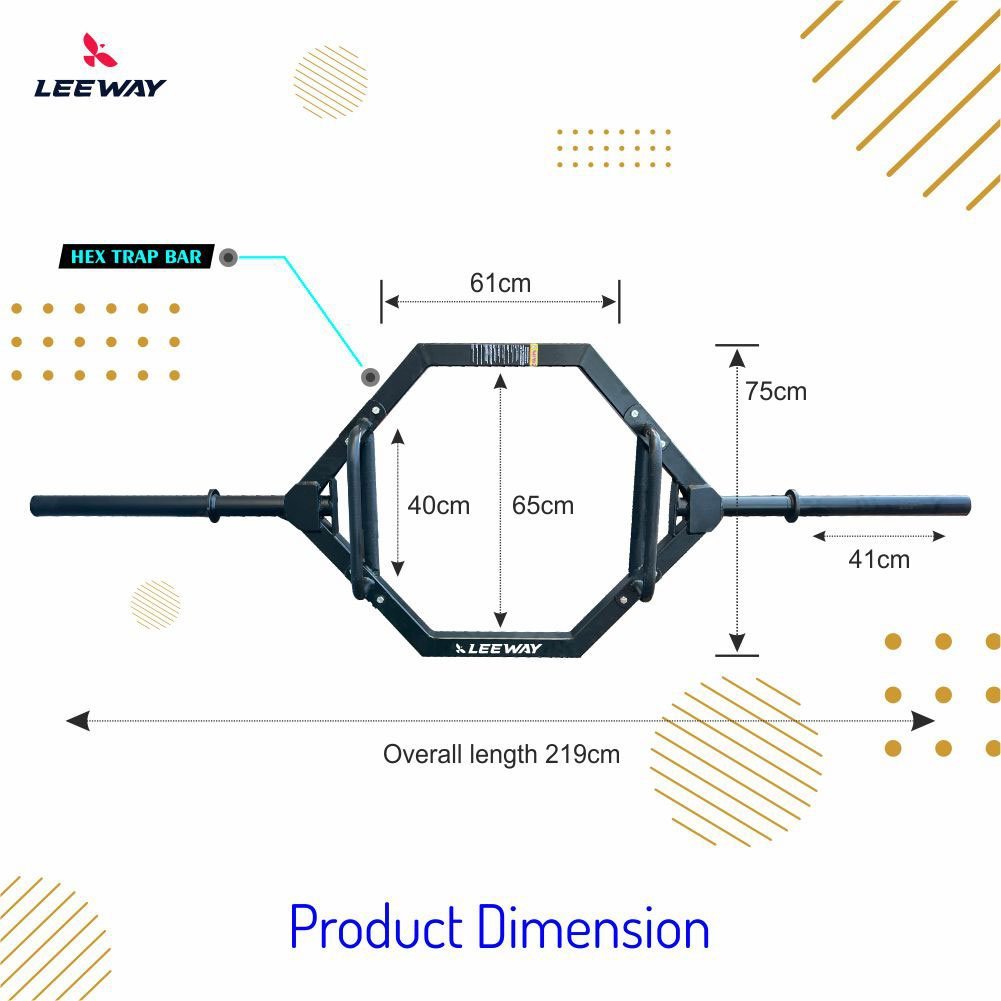 Safety squat bar dimension | Trap Bar India Safety squat bar dimension | Trap Bar India